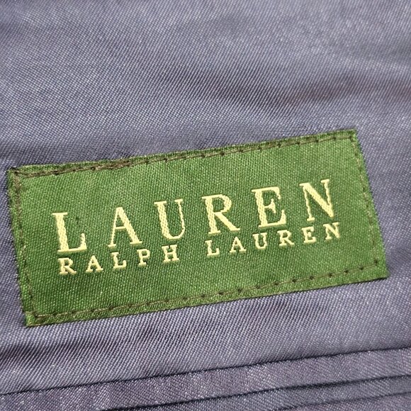 Men's Lauren Ralph Lauren Herringbone Lambs' Wool Blazer Sport Coat Size 42R - Picture 8 of 10